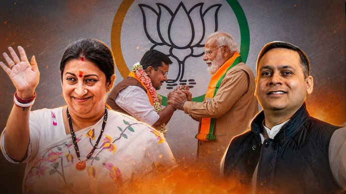 BJP Reshuffle: Irani Returns, Malviya Exits in Strategic Reset