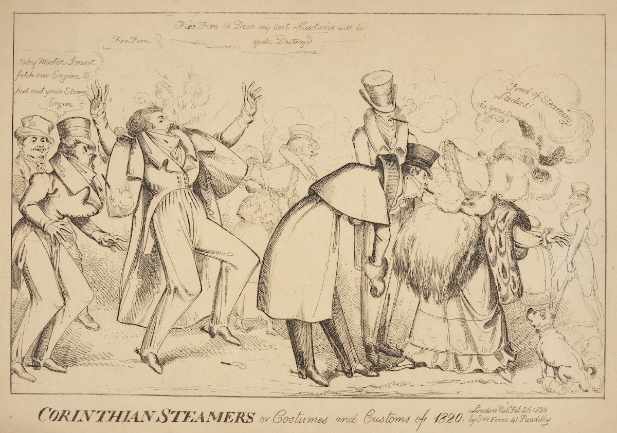 Corinthian steamers or costumes and customs of 1820 1820