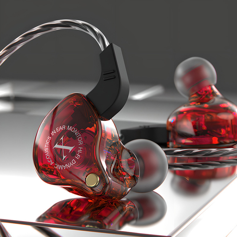 In-Ear-Kopfhörer mit Silikon-Ohrpassstücken, 3,5-mm-Klinke