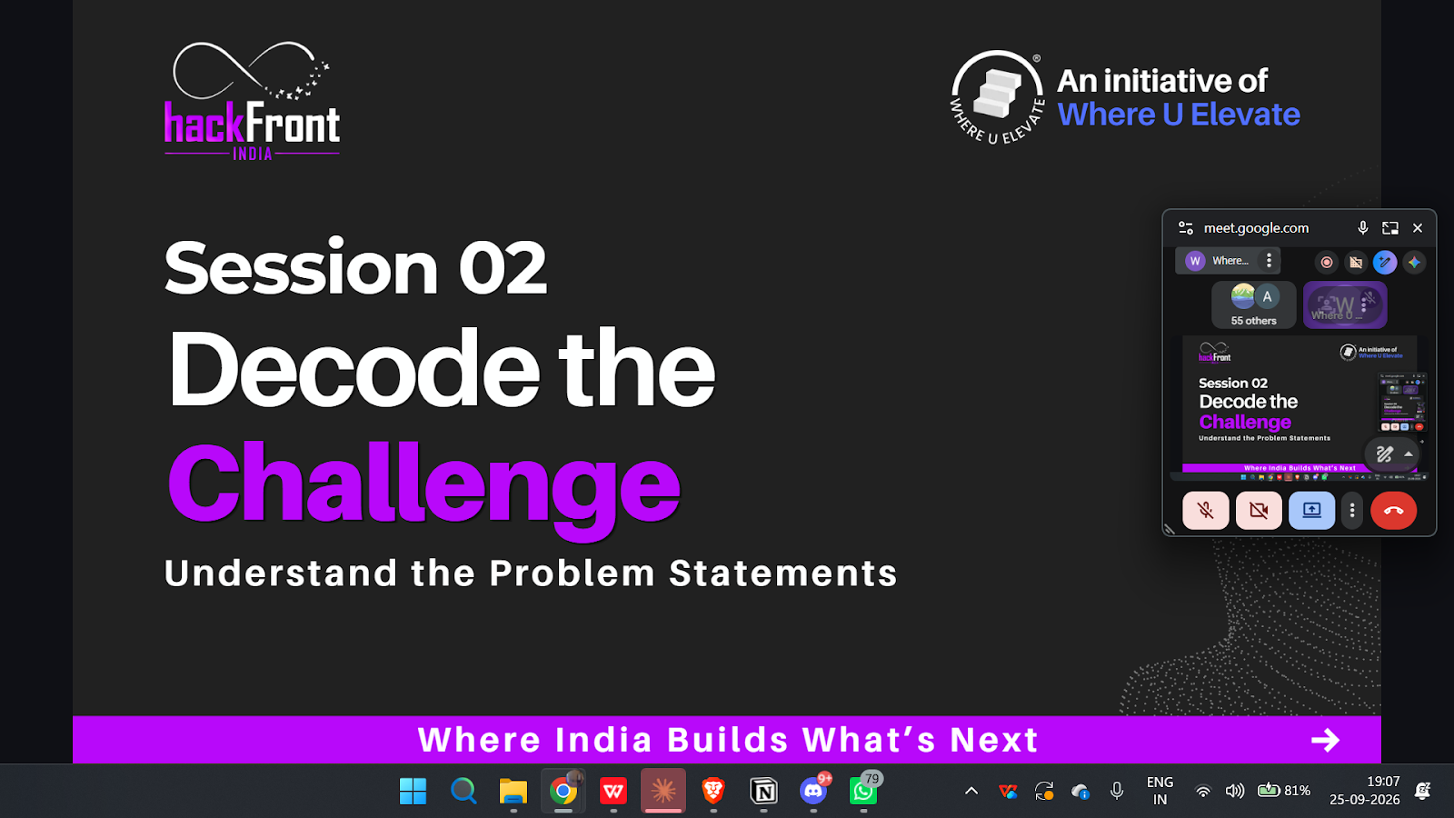 Online Masterclass: Decode The Challenge