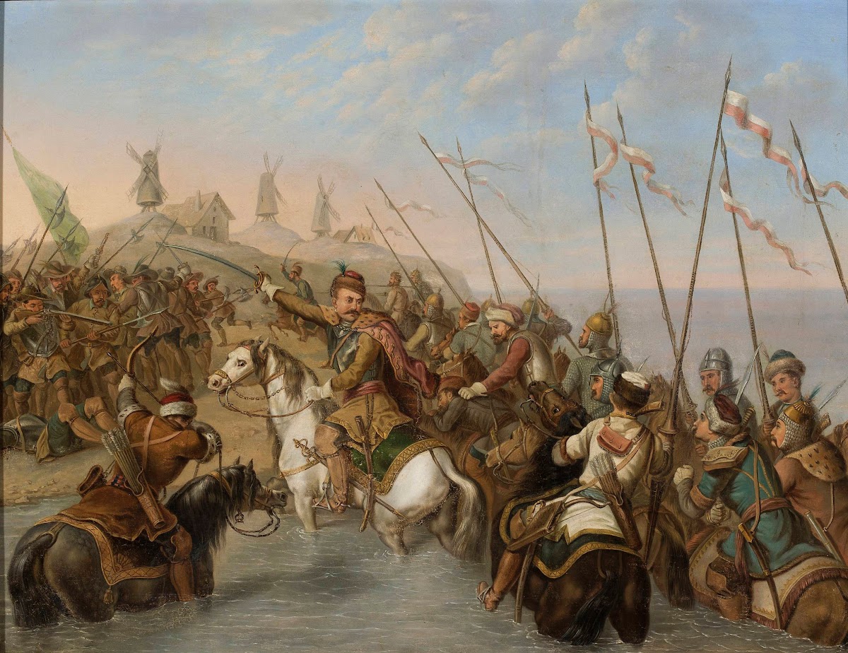 Crossing the river 1850