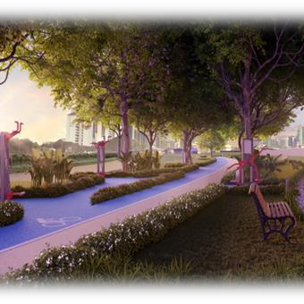 TRIA Seputeh — jogging path greenery