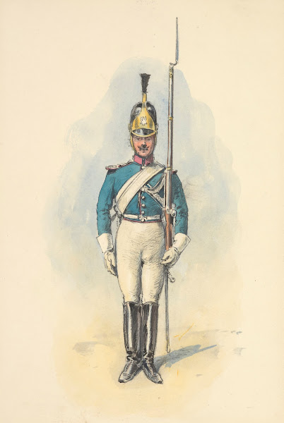 Zandarm w ubiorze paradnym 1815 1827