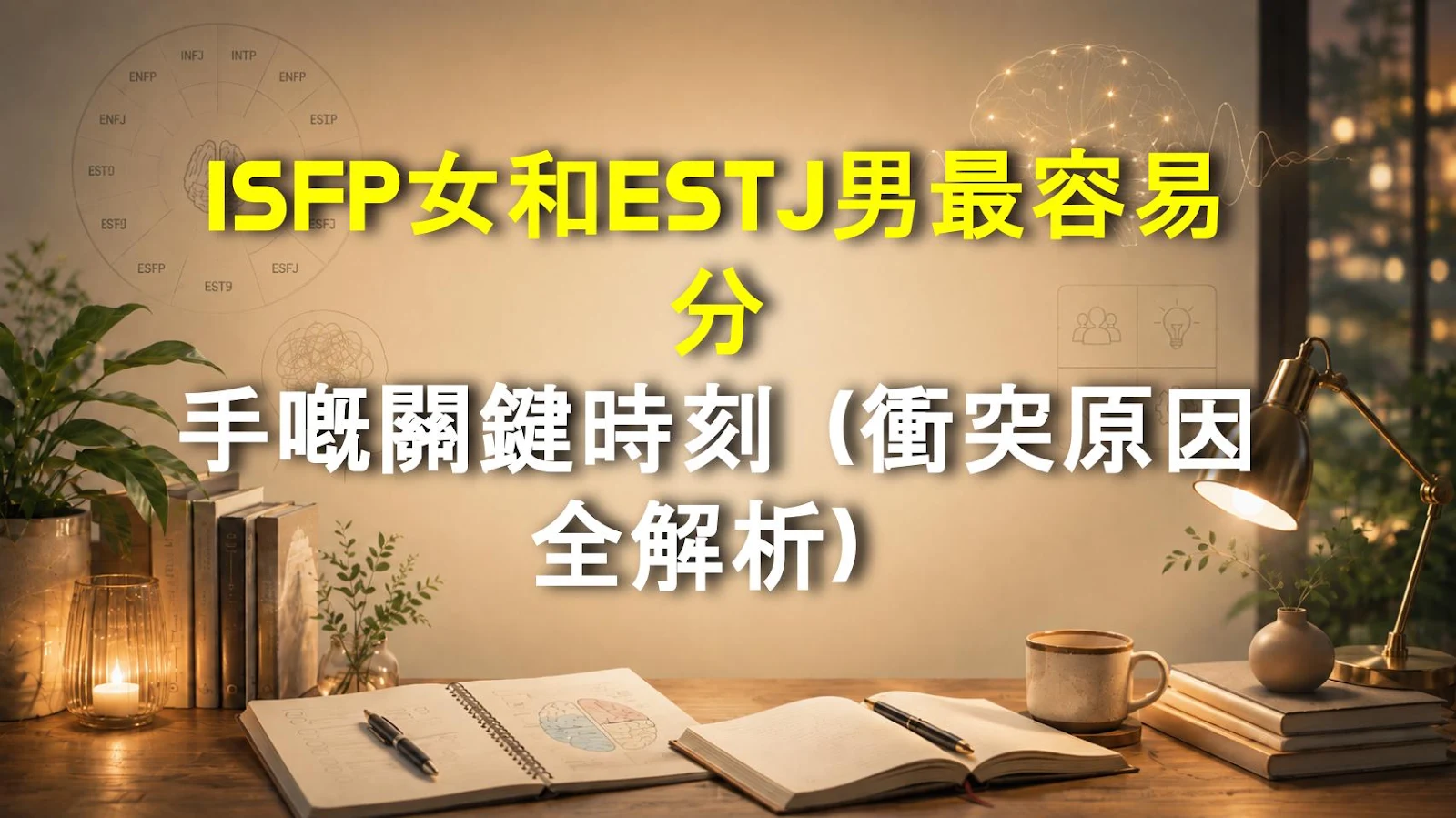 ISFP女和ESTJ男最容易分手嘅關鍵時刻（衝突原因全解析）