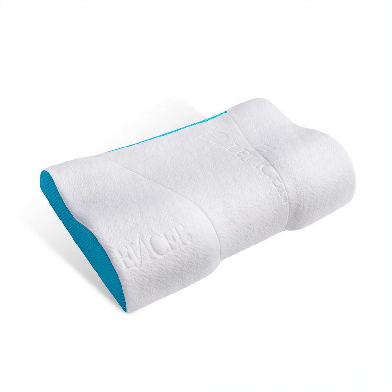 Memory foam neck support pillow, wave