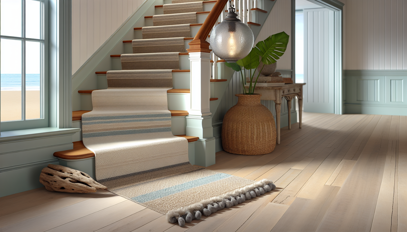 Stair Runner Installation for Pine Beach Homes