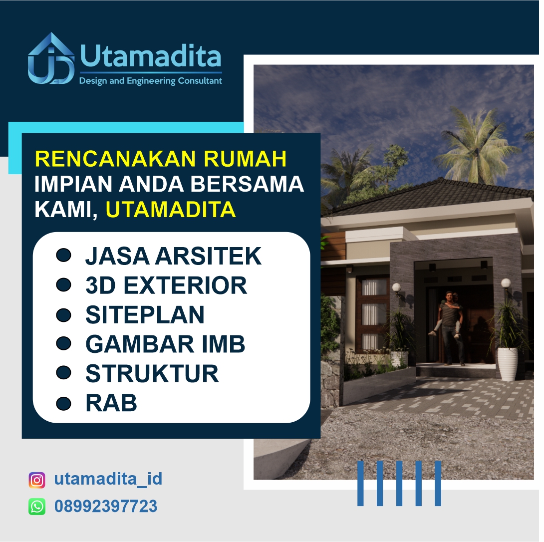 Jasa Desain Rumah Jogja dan Jawa Tengah
