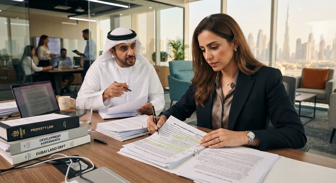 هل تطوير عقارك يشوبها التحديات التعاقدية؟