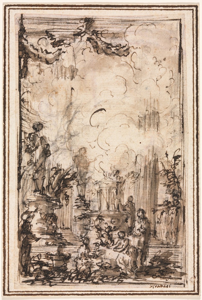 Sacrificial Offering in a Temple after 1750