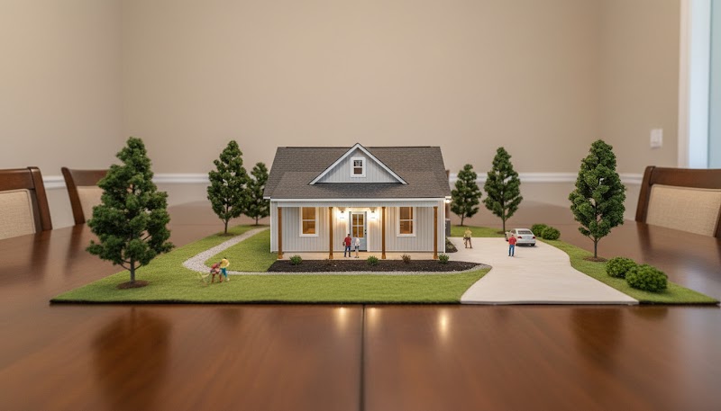 Maqueta de Casa del Rey del Bosque