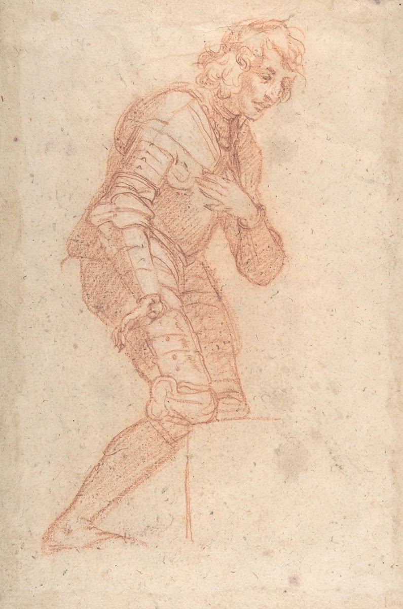 Kneeling Youth in Armour 161189