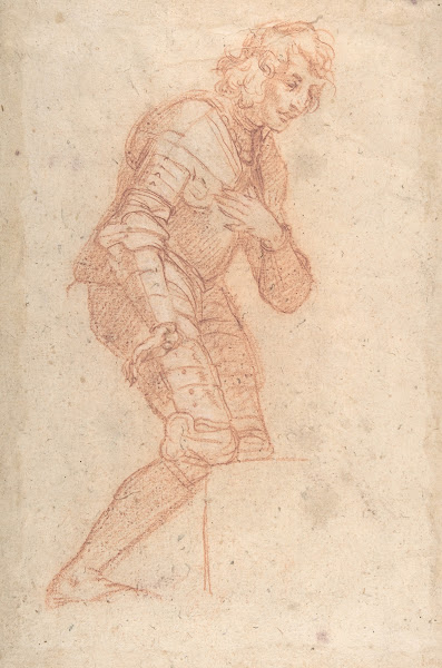 Kneeling Youth in Armour 161189