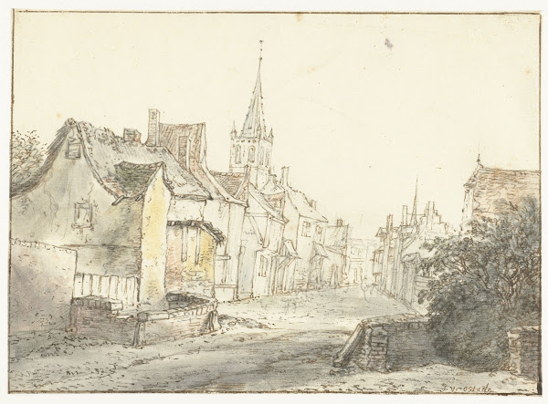 A Street in a Village or Town 1646   1649