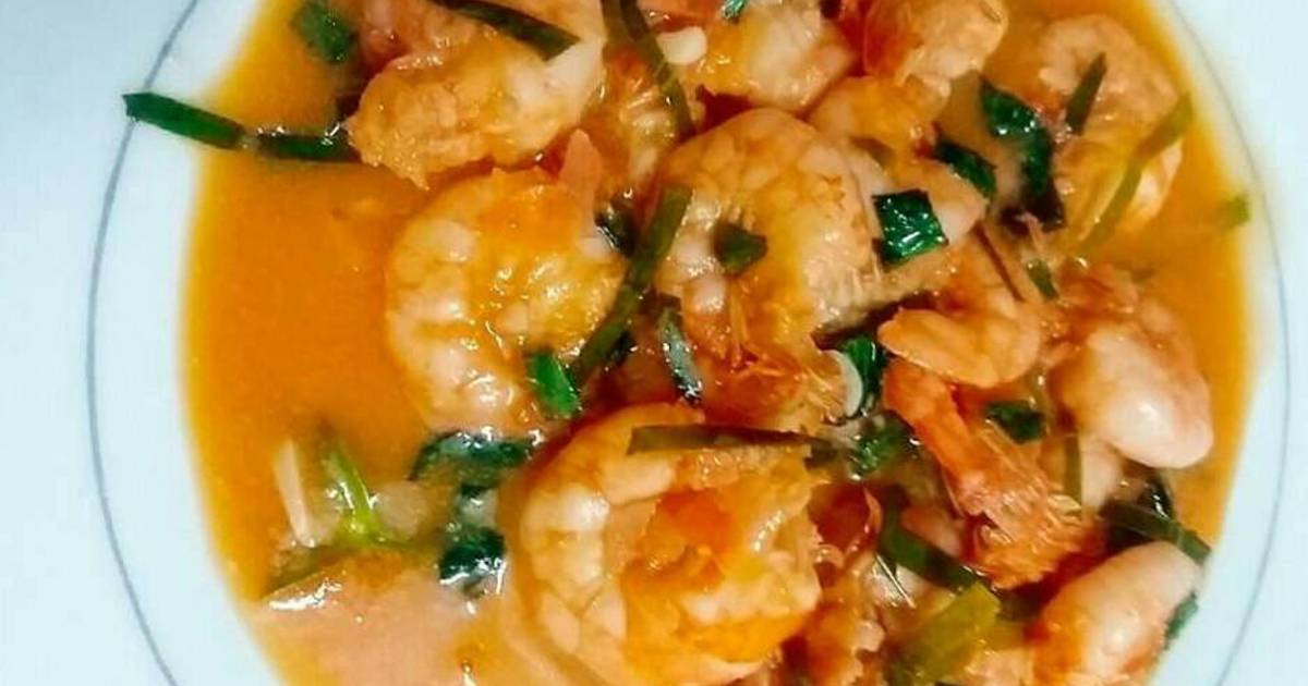Tôm sốt chanh chua ngọt kiểu Thái