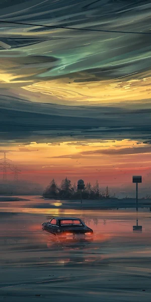 Aenami, Digital Art, Artwork, Illustration, Landscape 4K Wallpaper Background