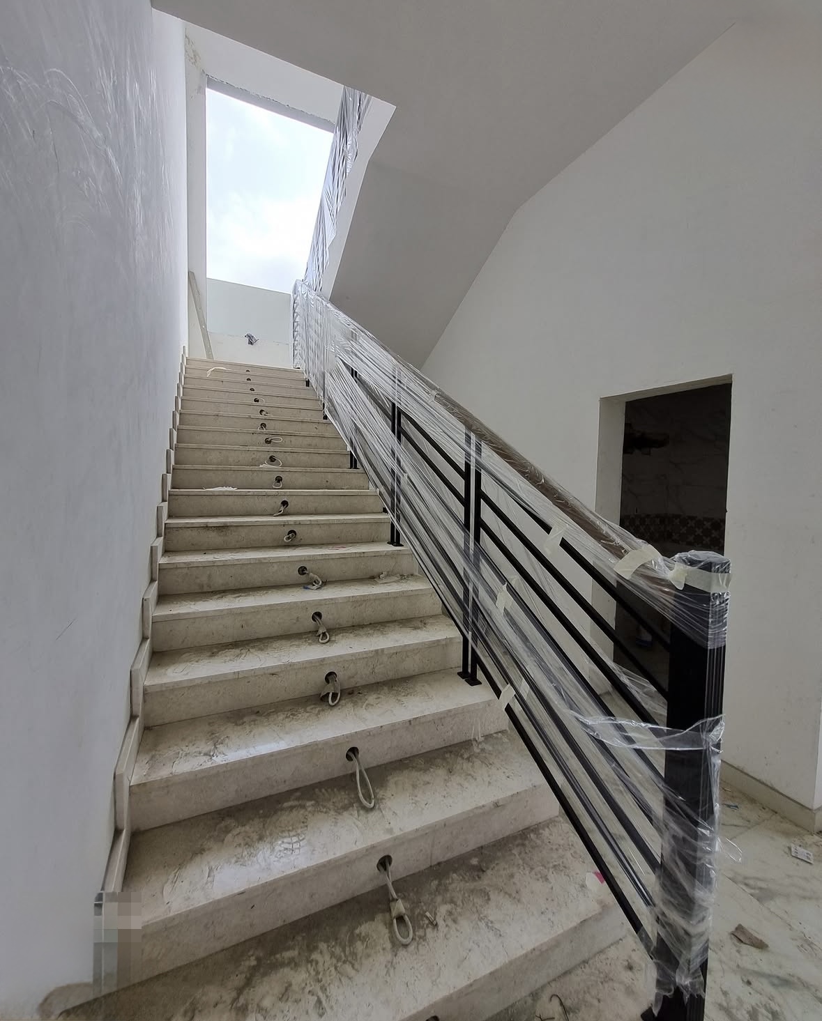 Exterior staircase balustrade Fujairah UAE — Al Taher