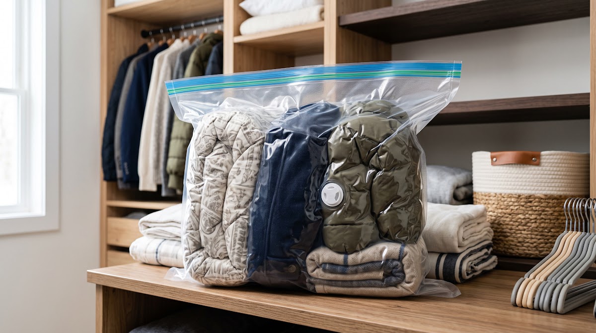 Best Vacuum Storage Bags for Seasonal Clothing (2026) - BEST PREMIUM — IN CONTEXT