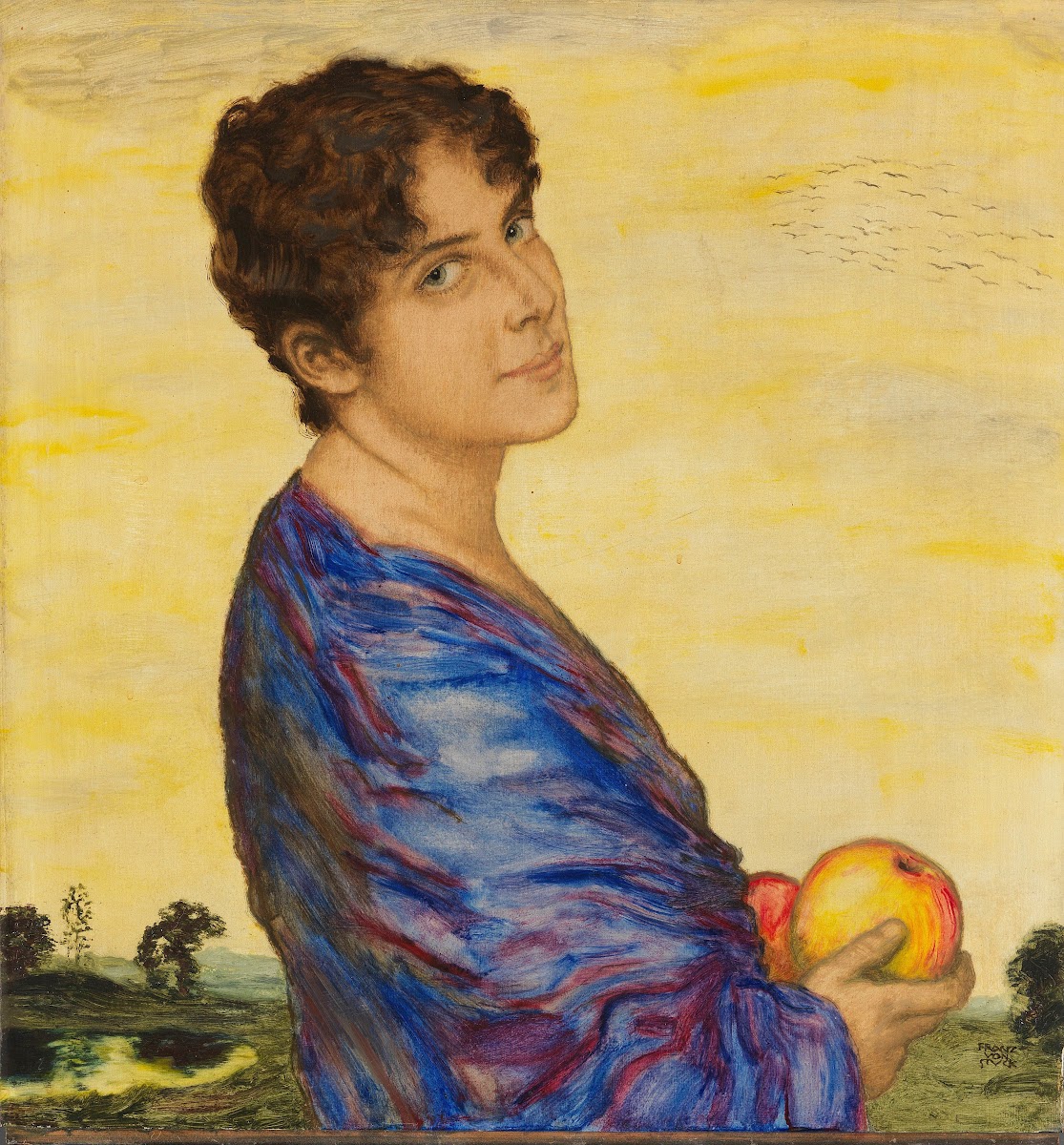 Porträt Frau von Stuck 1914
