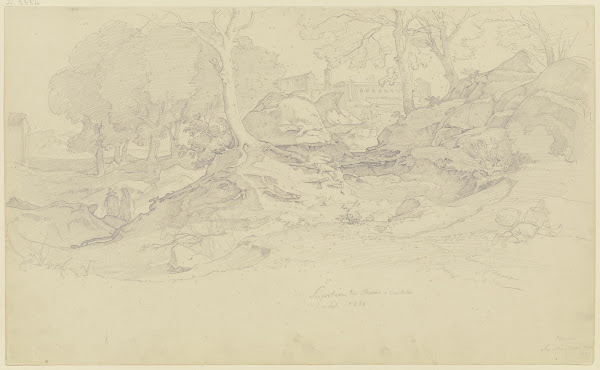 Kirche im Walde Serpentara 1830