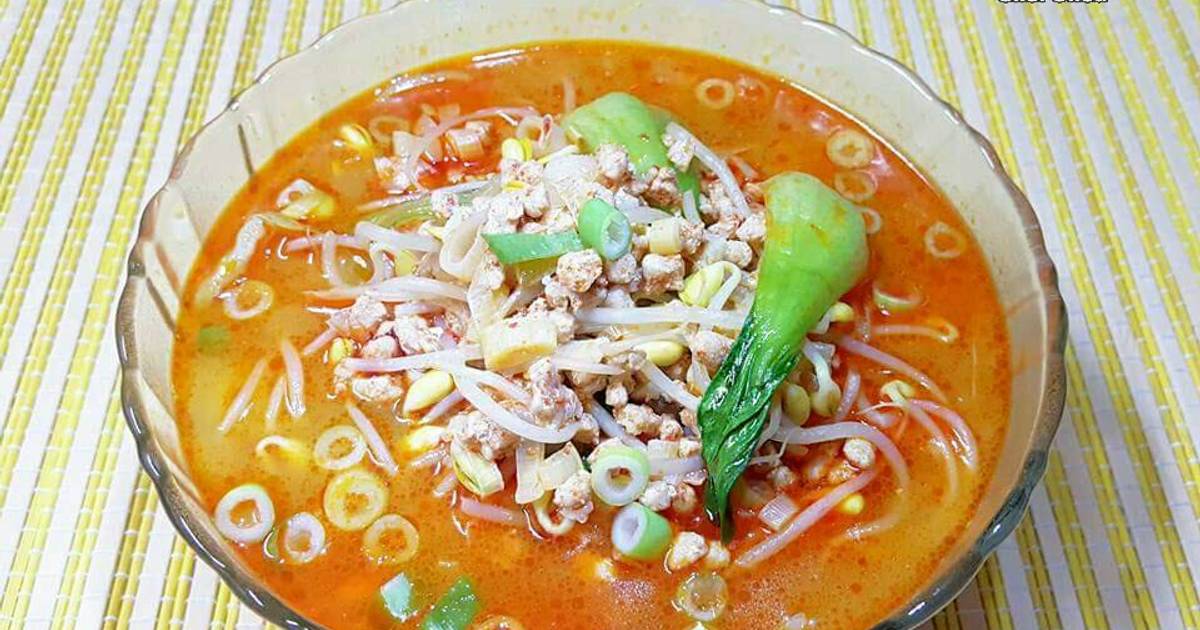 Canh Giá tương 콩나물 찌개
