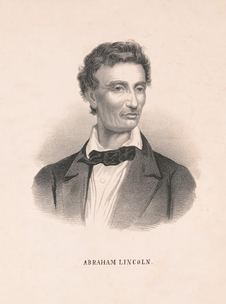 Abraham Lincoln as a young man 19th century