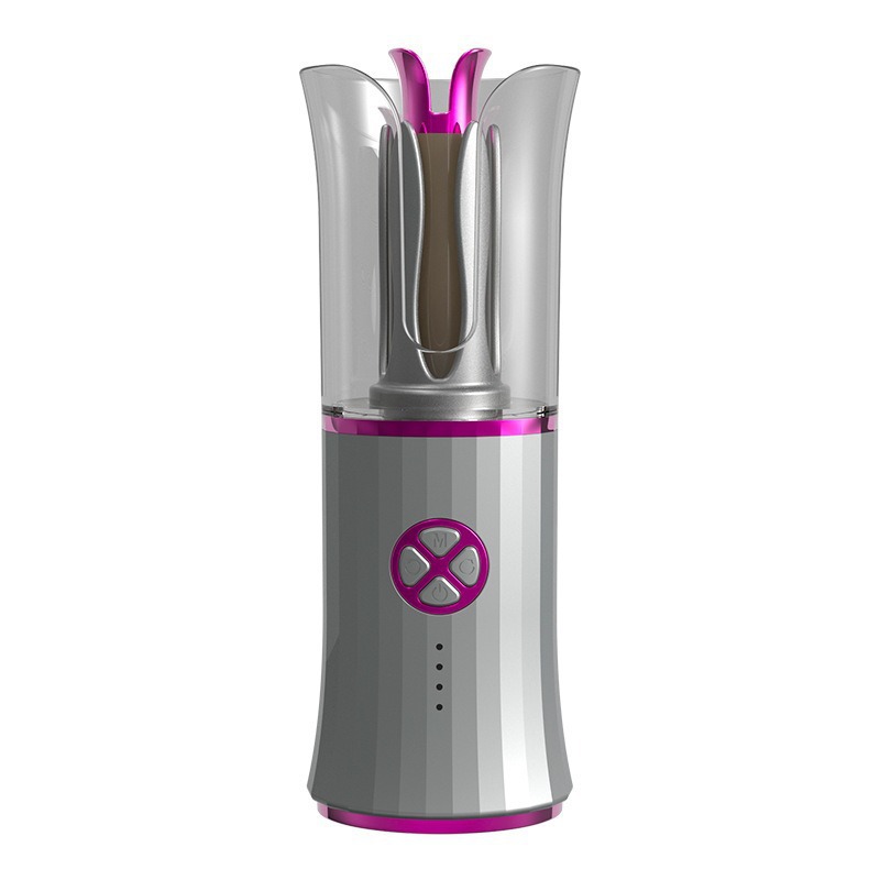 Automatic curling iron with tourmaline ceramic