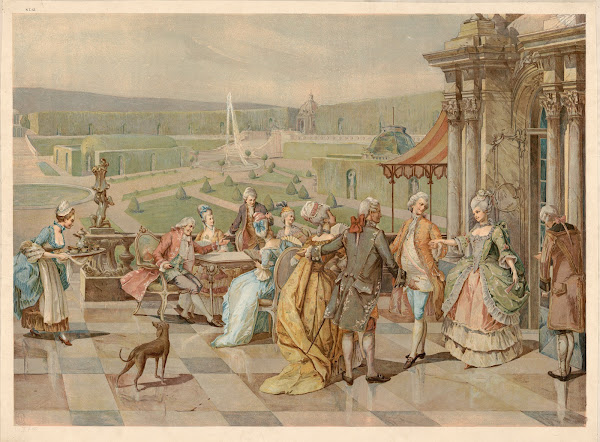 From the Rococo period 18th century 1893