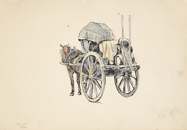 Italiensk fragtvogn 1899