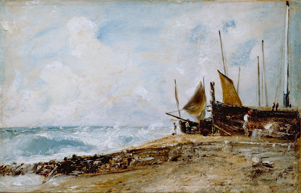Coast Scene Near Brighton 1824 1828