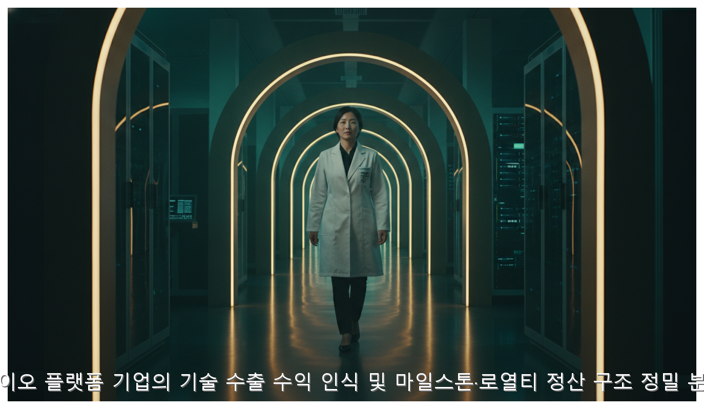바이오 플랫폼 기술수출 수익 구조와 마일스톤 계산법 핵심 안내 및 분석 인포그래픽 (3)