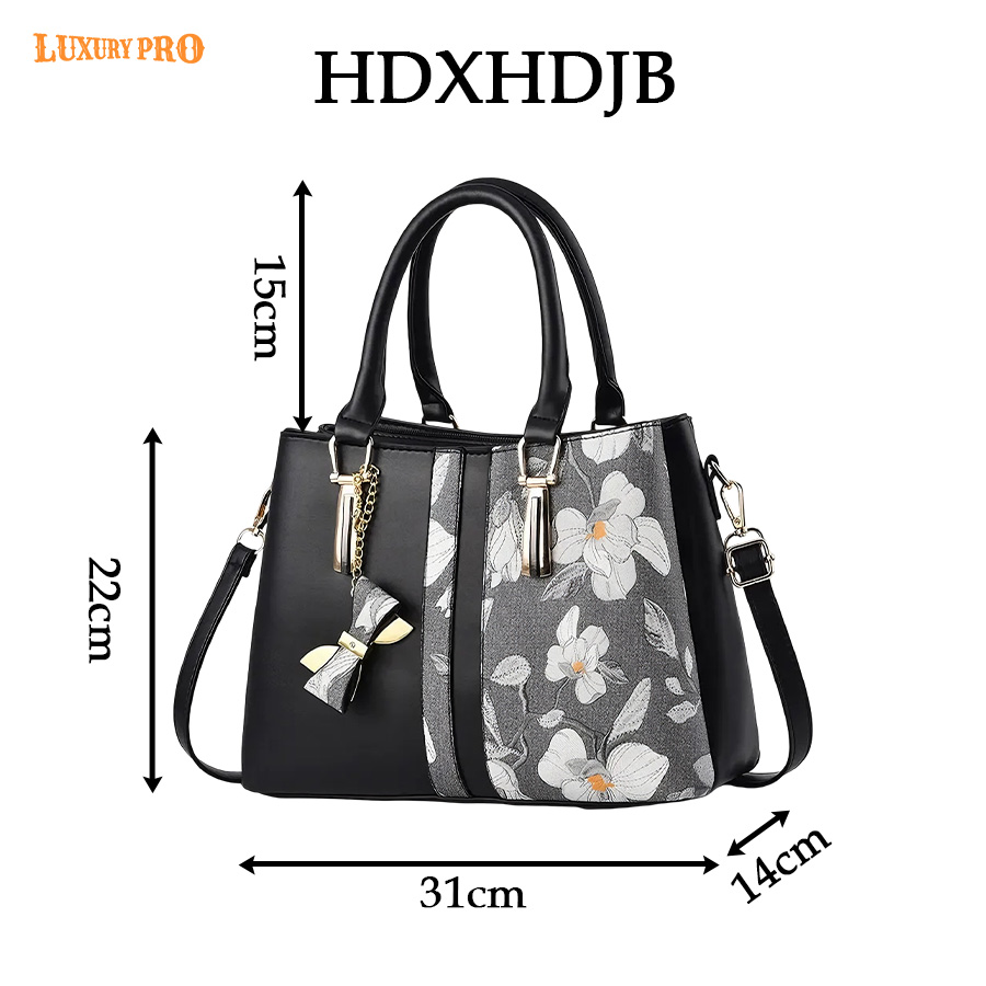 Butterfly Embroidery Shoulder Bag