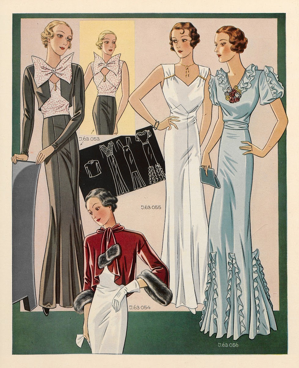Przegląd Mody R12 nr 11 Pl4 1934