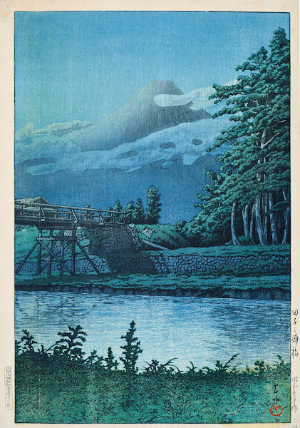 Tago no ura hashi Tagonoura Bridge 1930