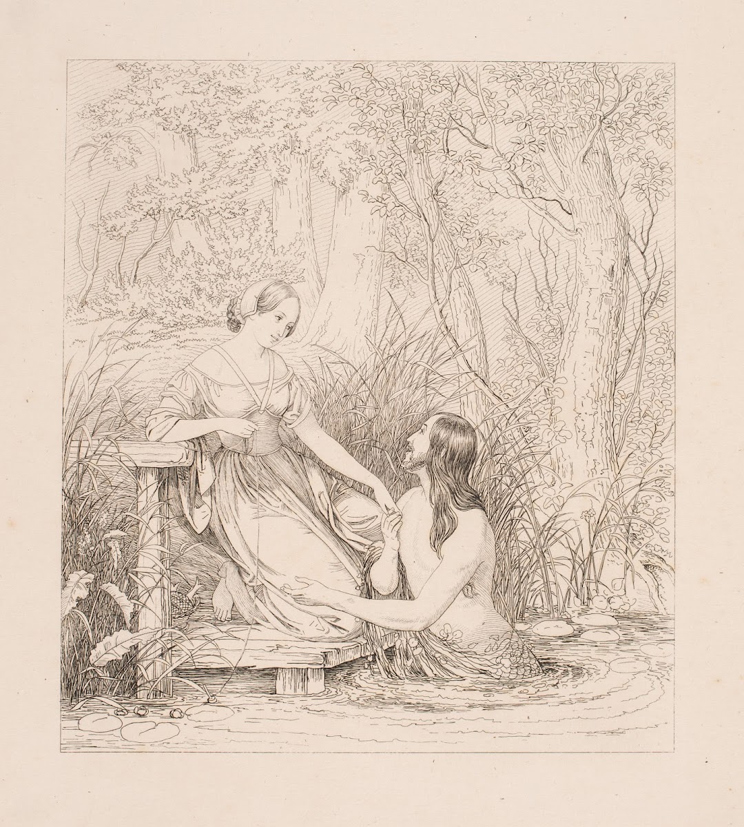 Liden Gunver og Havmanden 1841