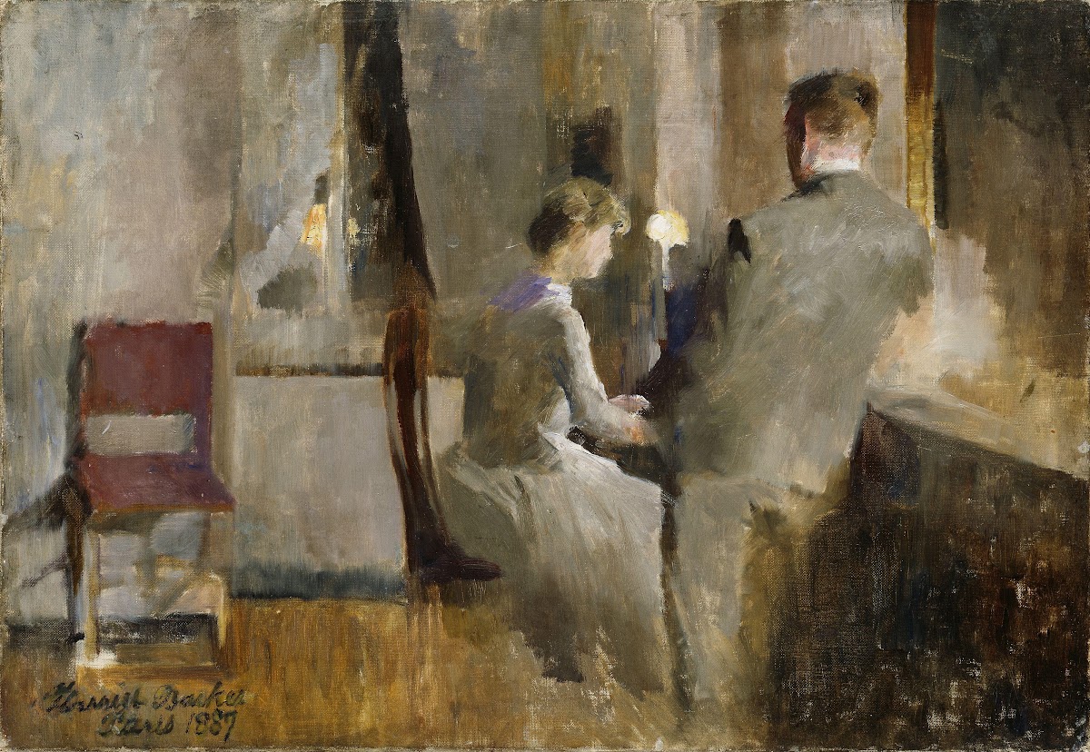 Music Interior from Paris 1887