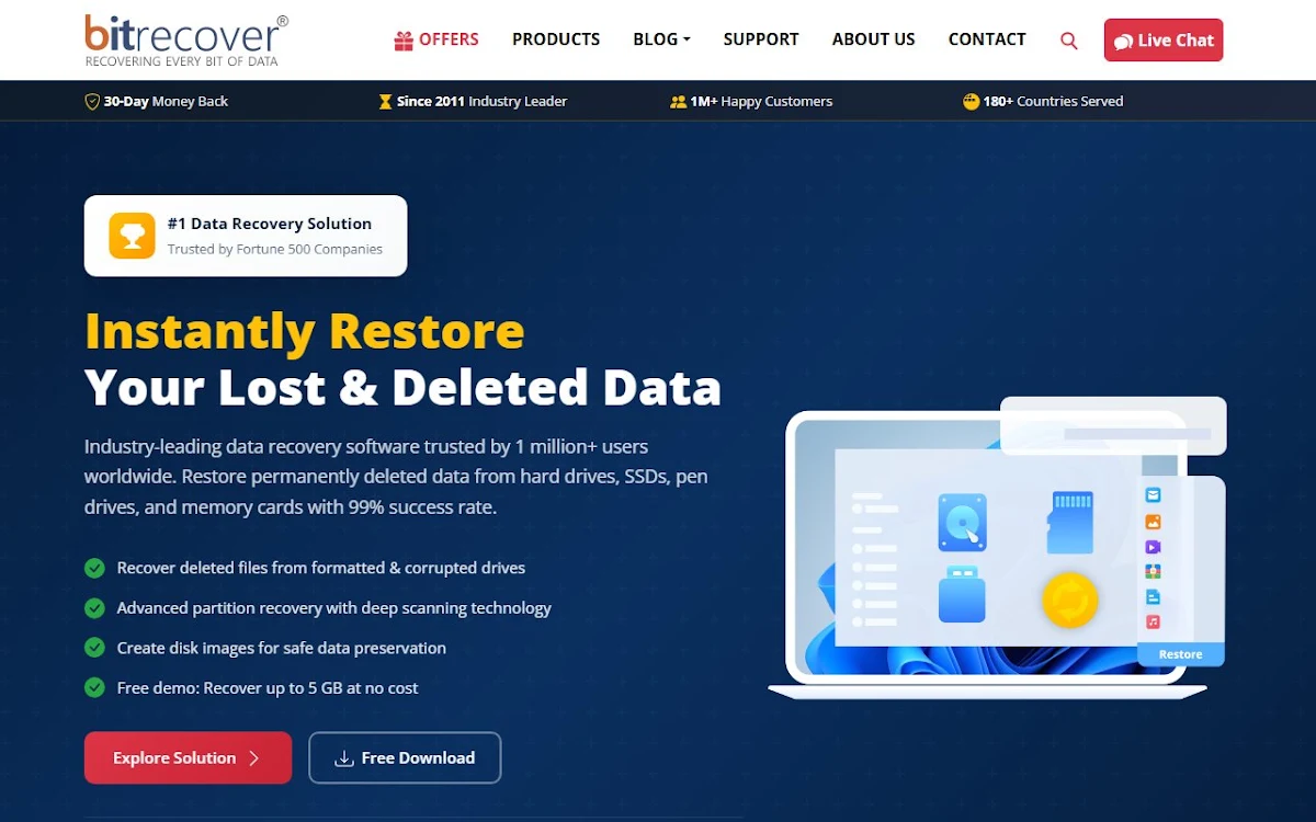 Captura de BitRecover PST Password Recovery Tool