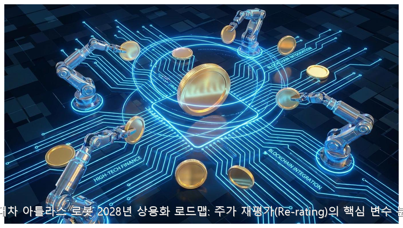 현대차 아틀라스 2028 상용화: 주가 재평가 핵심 분석 핵심 안내 및 분석 인포그래픽 (7)