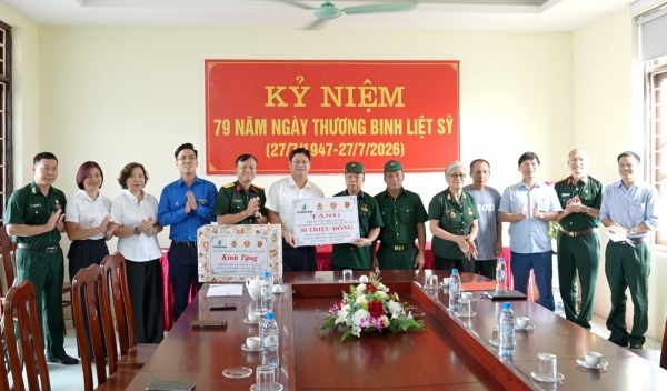 Petrovietnam: Lan tỏa lòng tri ân đến thương bệnh binh tại Hưng Yên và Ninh Bình