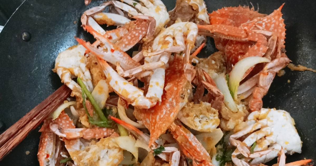 Ghẹ Sốt Trứng Muối