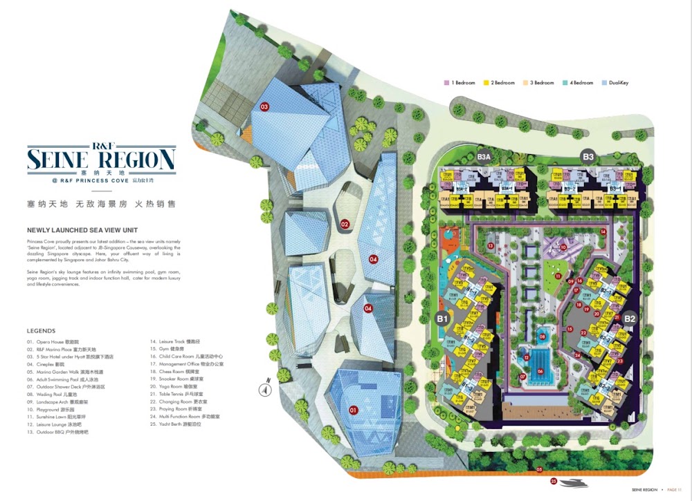 Princess Cove RNF Phase 2 Type A floor plan — 471 sq ft, 1 bedrooms