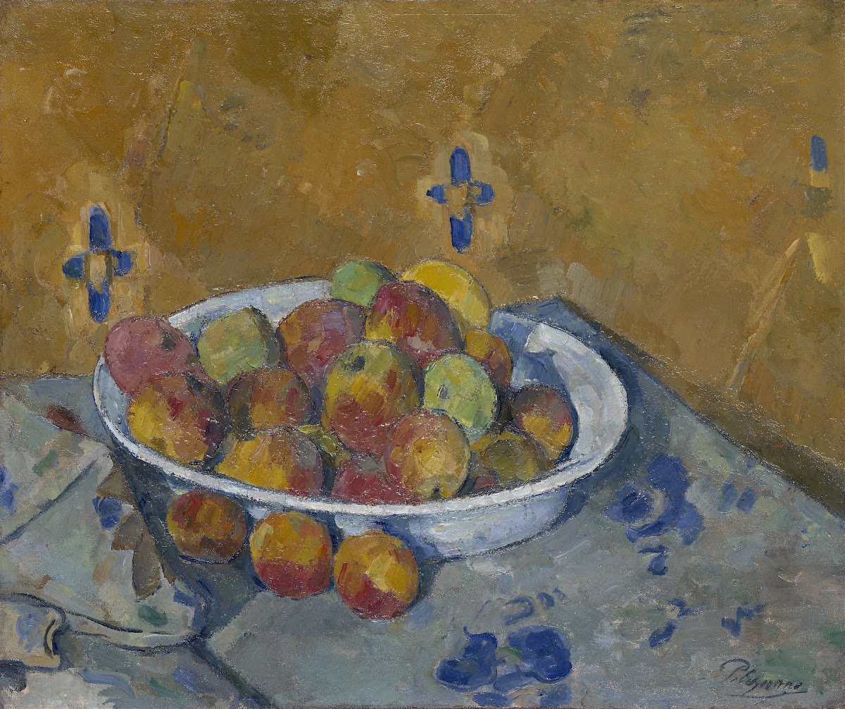 The Plate of Apples c 1877