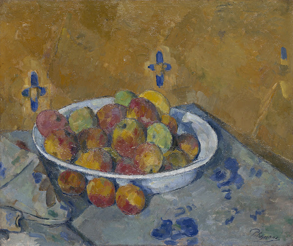 The Plate of Apples c 1877