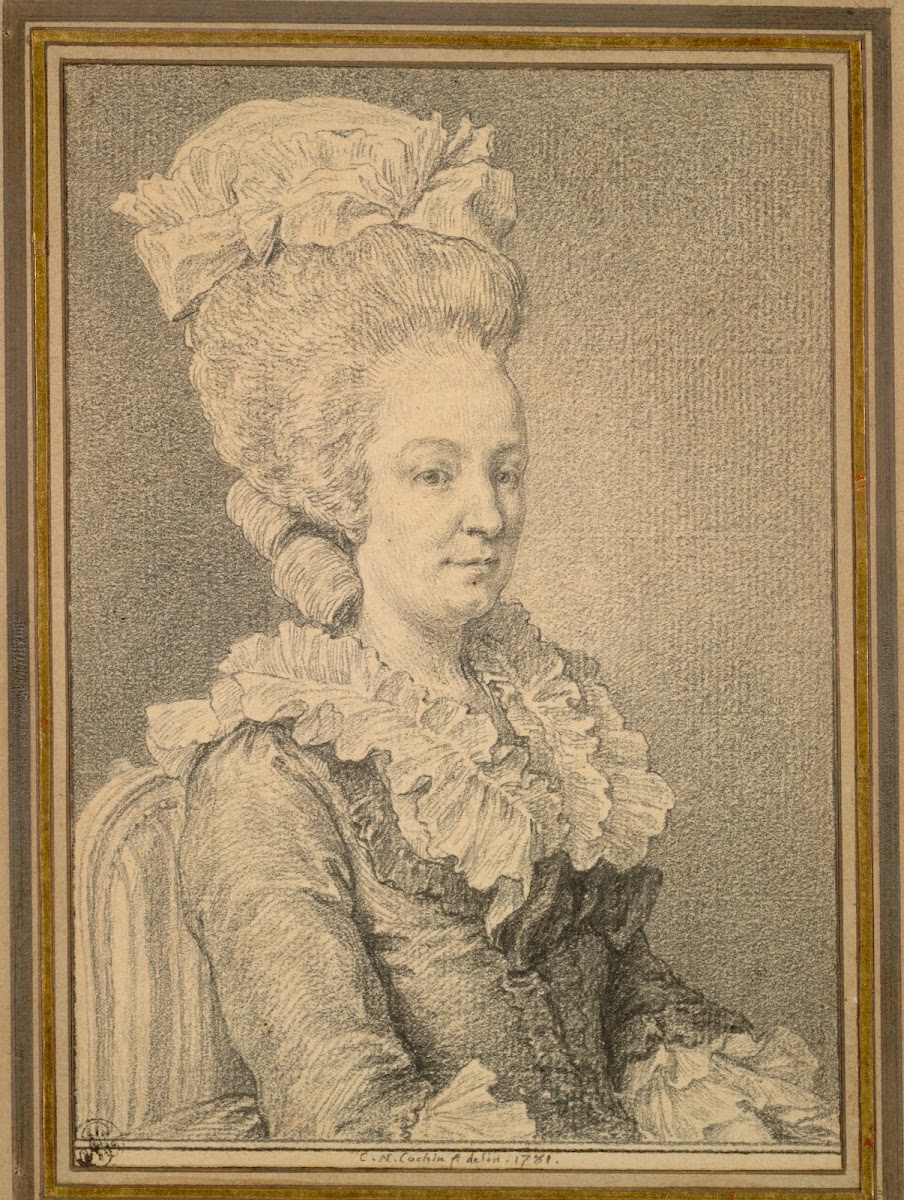 Half length Portrait of a Seated Woman 1781