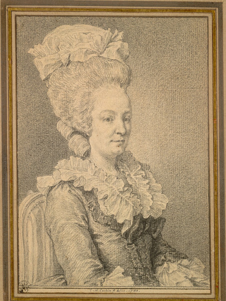 Half length Portrait of a Seated Woman 1781