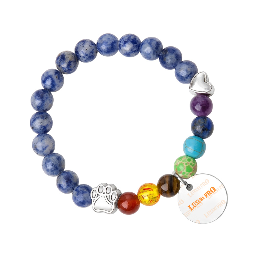 Rainbow Jade Marrow Bracelet
