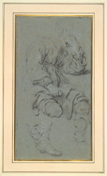 Studies Of A Seated Man Study For Elisa And The SamaritanWarsaw Ca1649