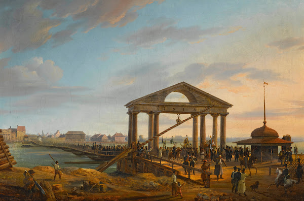 Entry to Warsaw with captives and standards won in the battles of Wawer and Dąb