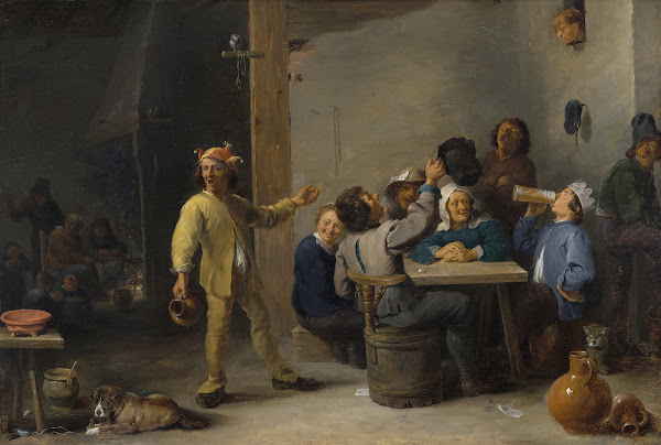 Peasants Celebrating Twelfth Night 1635