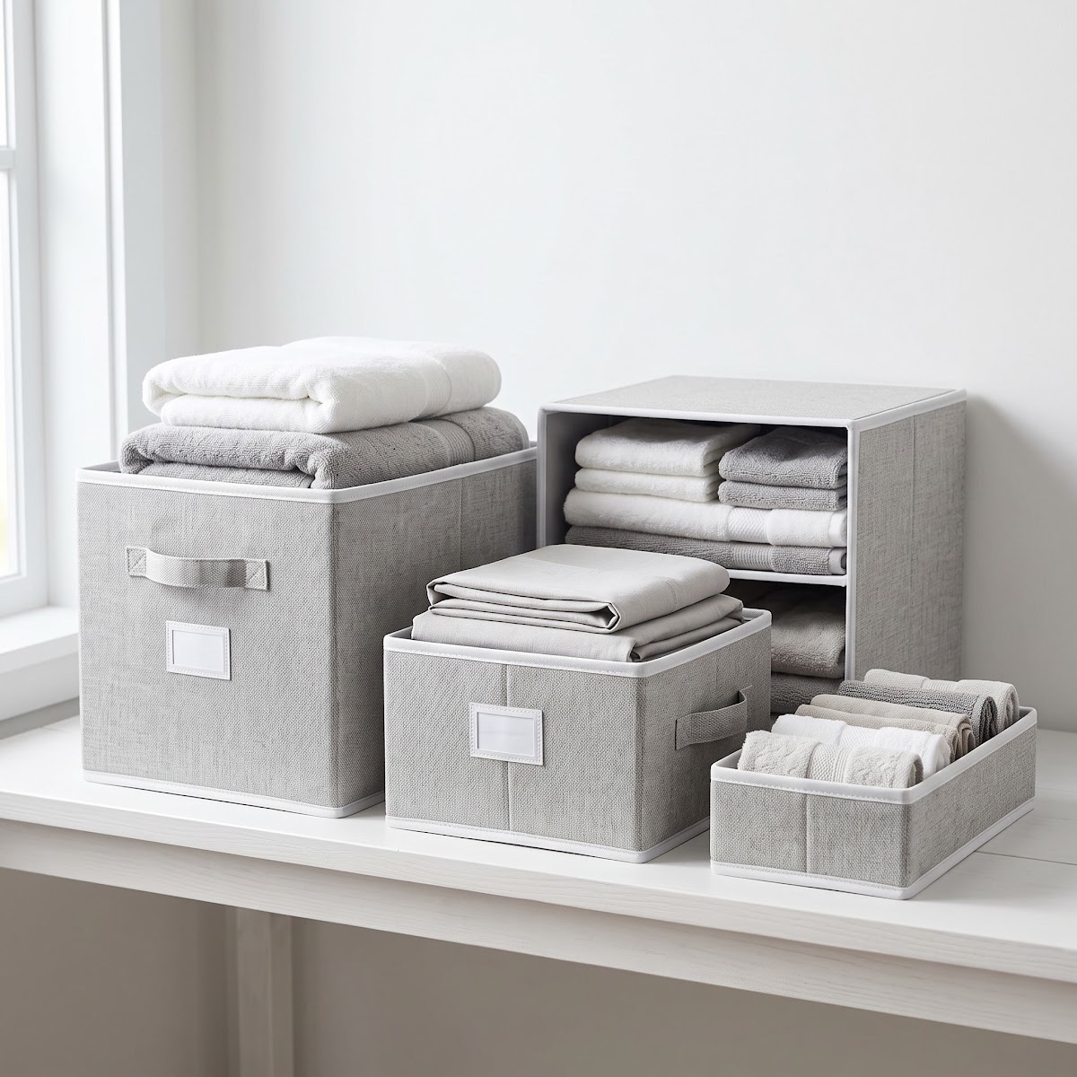 Best Linen Closet Organizers for Towels and Bedding (2026) - BEST BUDGET — PRODUCT SHOT