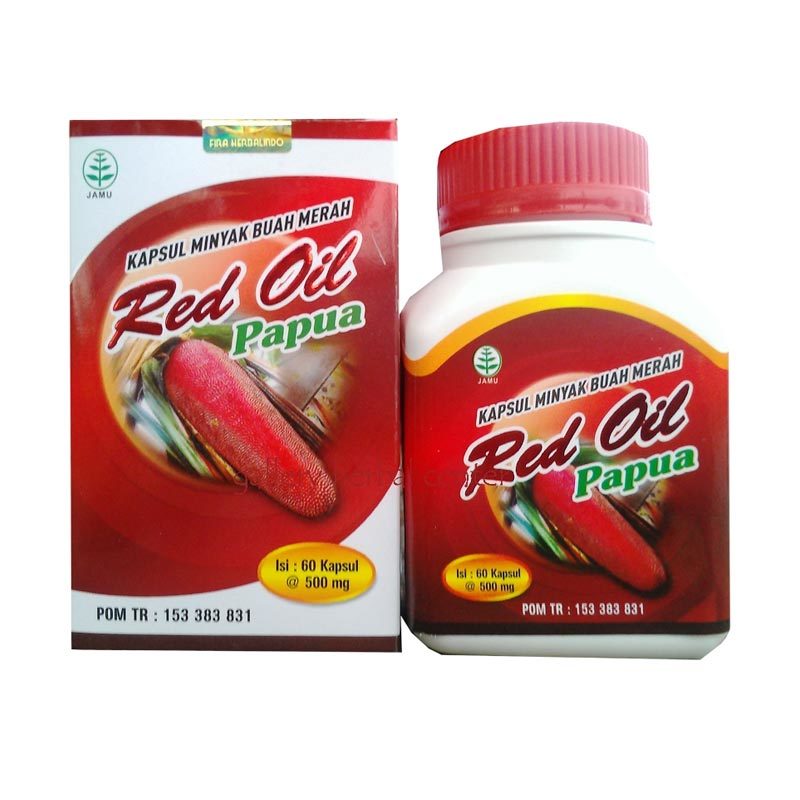 Red Oil Papua Pandanus Conoideus Extract For Bone & Immune Support Capsules